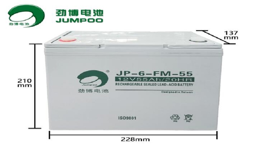 JUMPOO劲博蓄电池6-FM-55 